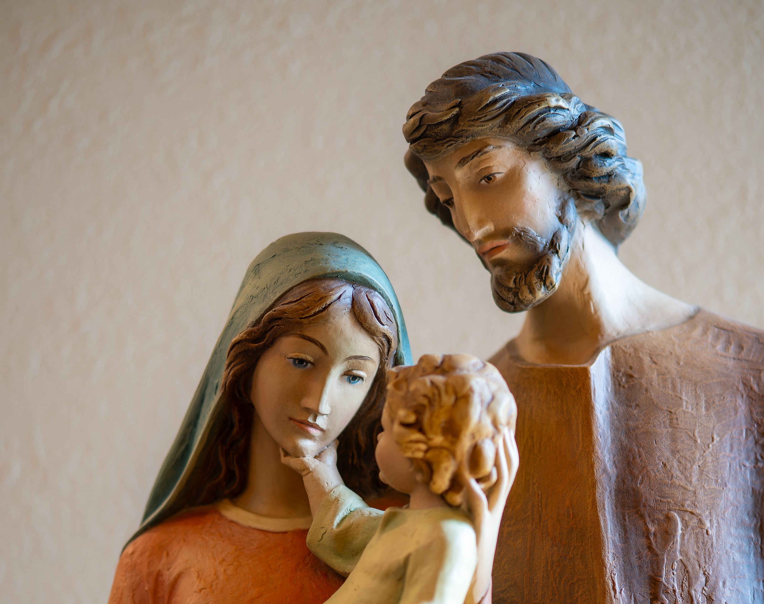 Statue of St. Joseph in the main church